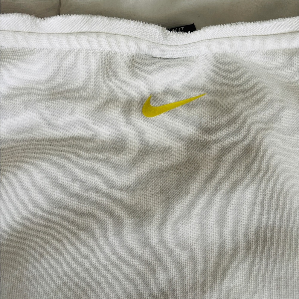 Nike Cropped Boxy Sweatshirt with Word Logo - Picture 3 of 7